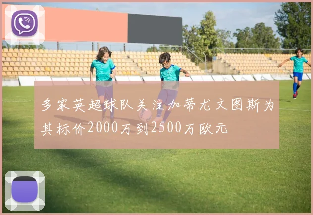 多家英超球队关注加蒂尤文图斯为其标价2000万到2500万欧元
