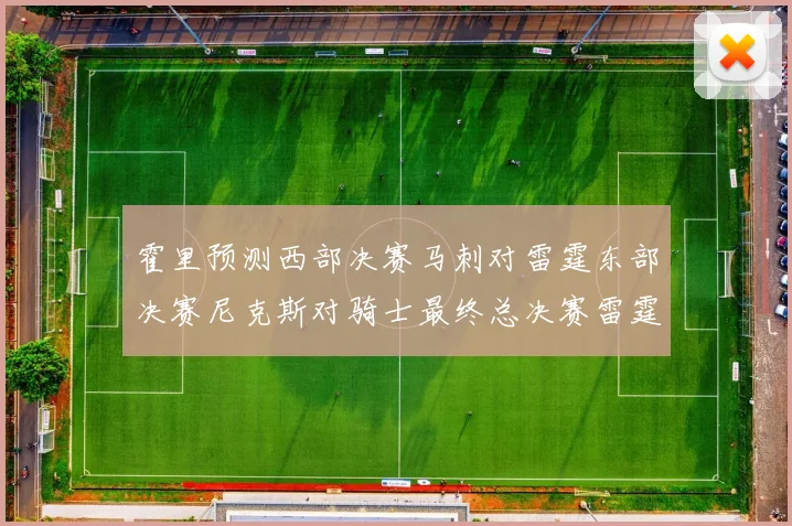 霍里预测西部决赛马刺对雷霆东部决赛尼克斯对骑士最终总决赛雷霆对决骑士